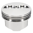 Load image into Gallery viewer, JE Pistons 350 SBC FLAT TOP Set of 8 Pistons - Installation View