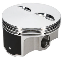 Load image into Gallery viewer, JE Pistons 350 SBC SPRFLY WT FT Set of 8 Pistons - Installation View