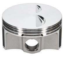 Load image into Gallery viewer, JE Pistons 350 SBC SPRFLY WT FT Set of 8 Pistons - Side View