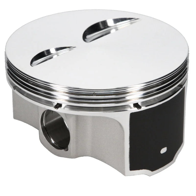 JE Pistons 350 SBC SPRFLY WT FT Set of 8 Pistons - Back View
