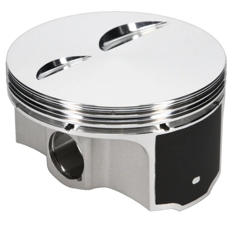 JE Pistons 350 SBC SPRFLY WT FT Set of 8 Pistons - Back View