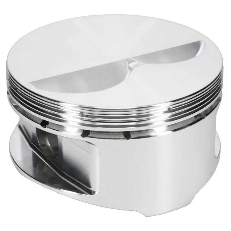 JE Pistons 350 SBC STD DTY FT Set of 8 Pistons - Back View