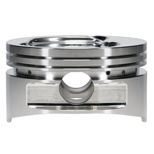 Load image into Gallery viewer, JE Pistons 351 STROKER DISH Set of 8 Pistons - Back View