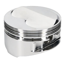 Load image into Gallery viewer, JE Pistons 400-12 SBC .150 DOME Set of 8 Pistons - Back View