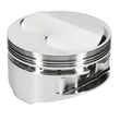 Load image into Gallery viewer, JE Pistons 400-12 SBC .150 DOME Set of 8 Pistons - Back View