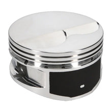Load image into Gallery viewer, JE Pistons 400-18 SBC FLAT TOP Set of 8 Pistons - Installation View
