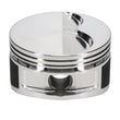 Load image into Gallery viewer, JE Pistons 400-18 SBC Flat Top Piston - SINGLE - Left - Back View