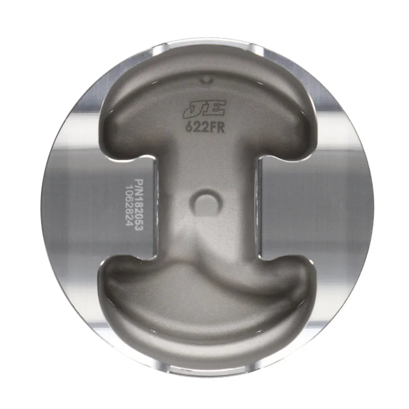 JE Pistons 400 SBC .165 DOME Set of 8 Pistons - Side View