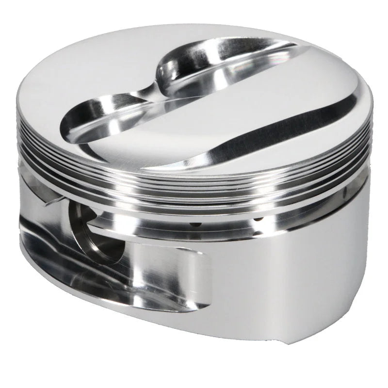 JE Pistons 400 SBC .165 DOME Set of 8 Pistons - Installation View