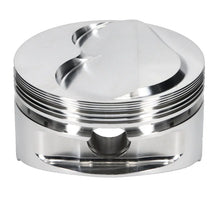 Load image into Gallery viewer, JE Pistons 400 SBC DOME -12 Set of 8 Pistons - Side View