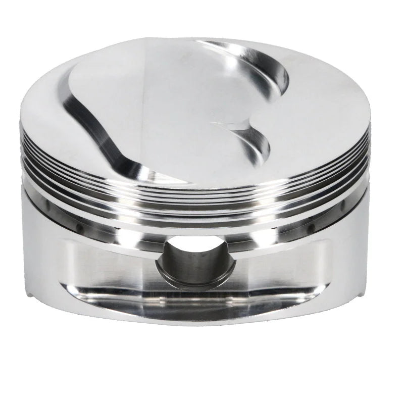 JE Pistons 400 SBC DOME -12 Set of 8 Pistons - Installation View
