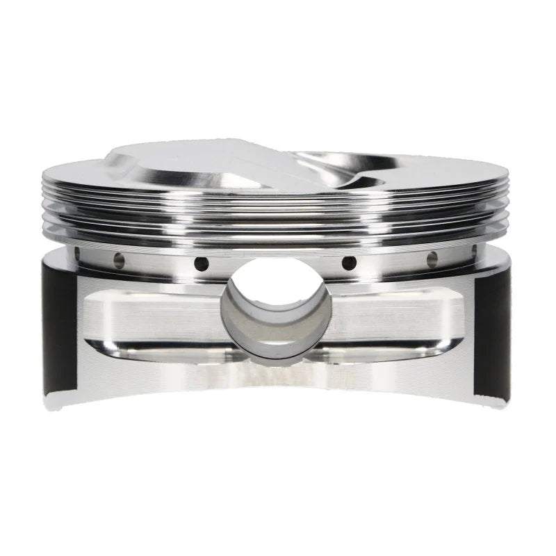 JE Pistons 400 SBC DOME 18DEG Set of 8 Pistons - Side View