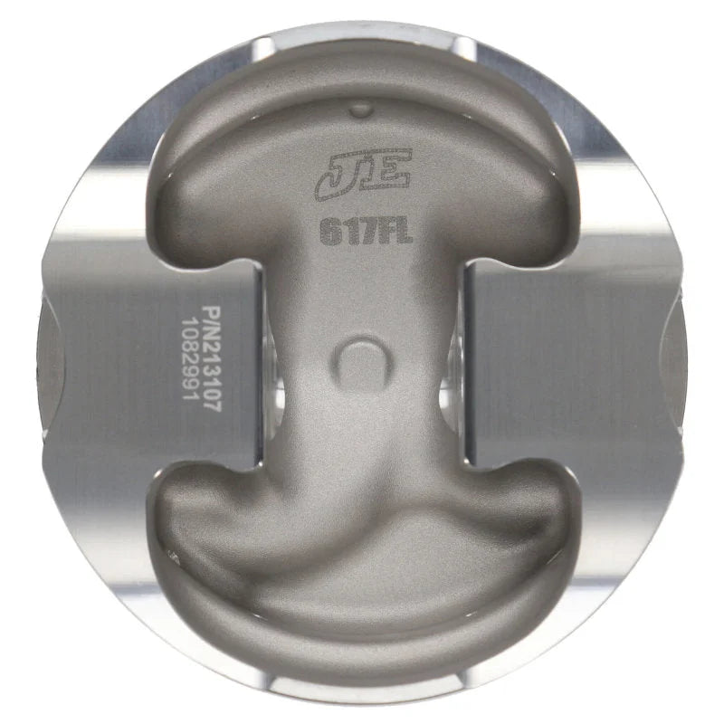 JE Pistons 400 SBC DOME 18DEG Set of 8 Pistons - Installation View