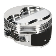 Load image into Gallery viewer, JE Pistons 400SBC 18DEG DOME Set of 8 Pistons - Back View