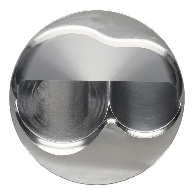 JE Pistons 400SBC 18DEG DOME Set of 8 Pistons - Side View