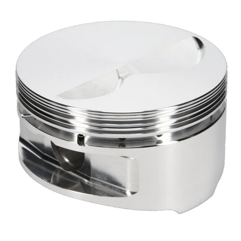 JE Pistons 4.040 SBC FT Set of 8 Pistons - Side View