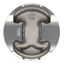 Load image into Gallery viewer, JE Pistons 4.155 SBC 8.5-INVDM Set of 8 Pistons - Installation View