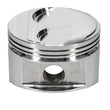 Load image into Gallery viewer, JE Pistons 427 BBF DOME Set of 8 Pistons - Back View