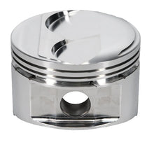 Load image into Gallery viewer, JE Pistons 427 BBF DOME Set of 8 Pistons - Back View