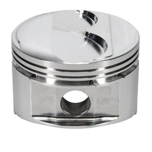 Load image into Gallery viewer, JE Pistons 427 BBF DOME Set of 8 Pistons - Back View