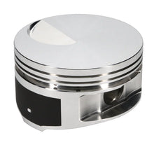 Load image into Gallery viewer, JE Pistons 427 BBF FLAT TOP Set of 8 Pistons - Back View