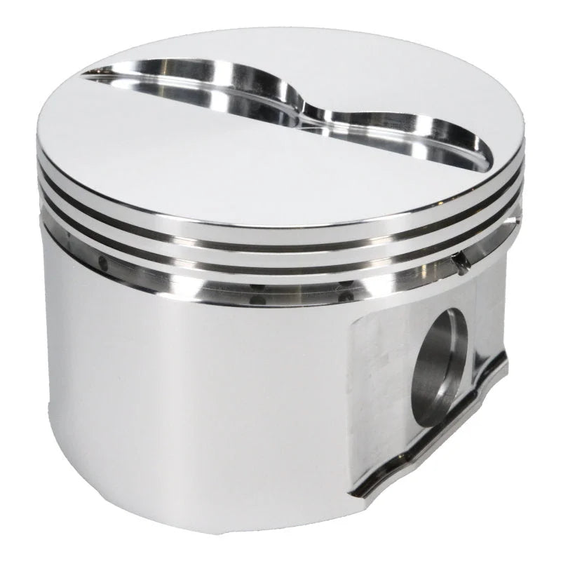 JE Pistons 440 MOPAR FT -3CC Set of 8 Pistons - Side View