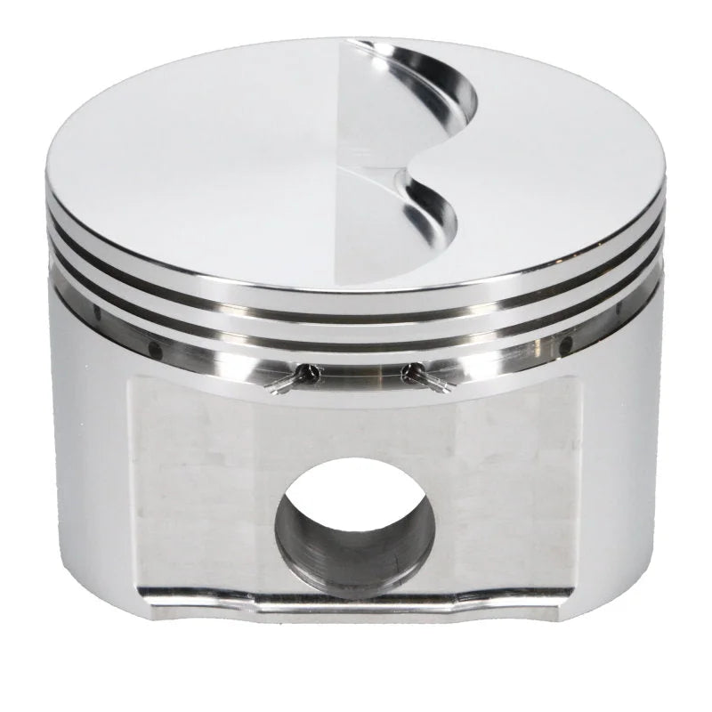 JE Pistons 440 MOPAR FT -3CC Set of 8 Pistons - Back View