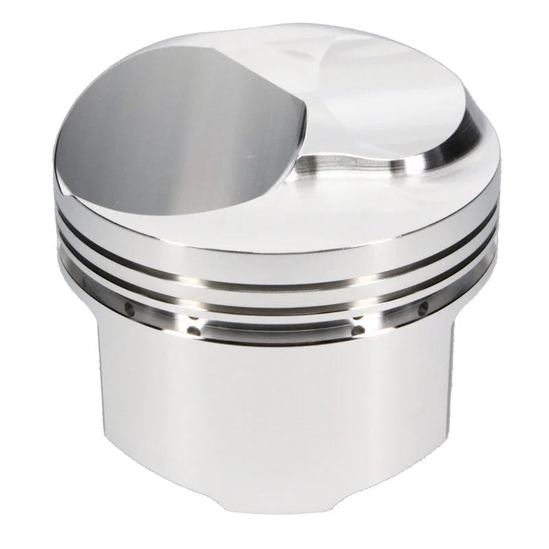 JE Pistons 454 BBC 33cc Dome - Set of 8 Pistons - Back View