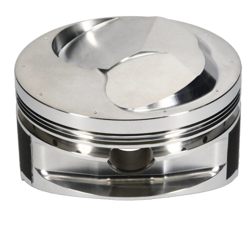 JE Pistons 454 BBC .350 DOME Set of 8 Pistons - Side View