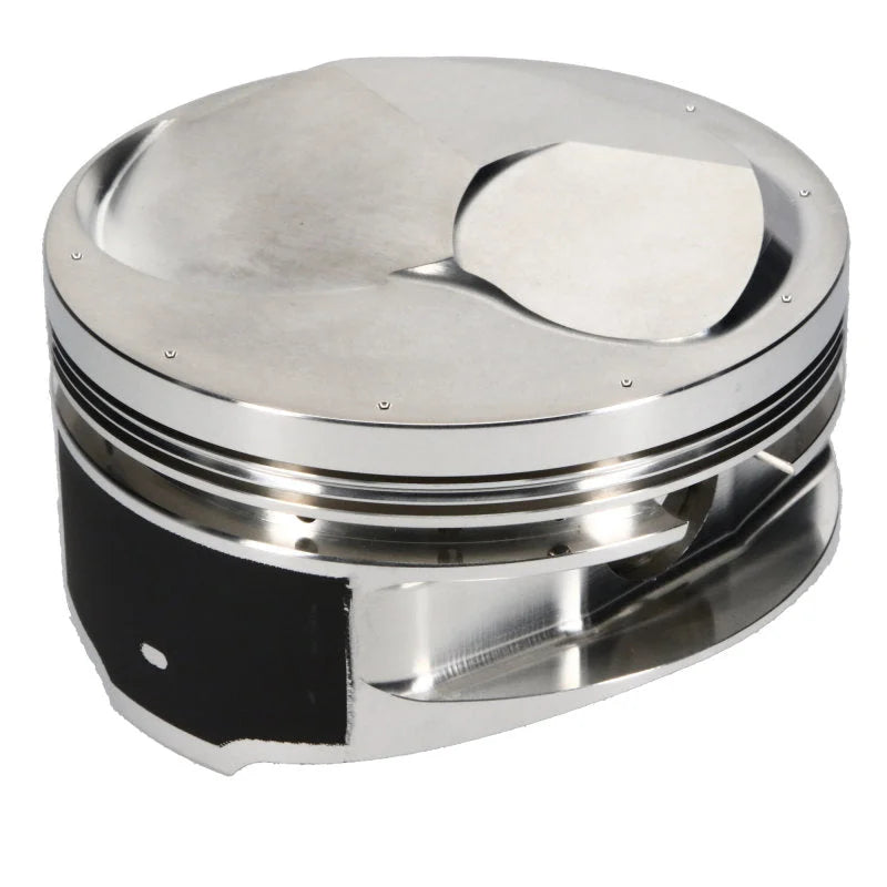 JE Pistons 454 BBC .350 DOME Set of 8 Pistons - Installation View