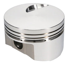 Load image into Gallery viewer, JE Pistons 454 BBC Flat Top -3c Set of 8 Pistons - Installation View