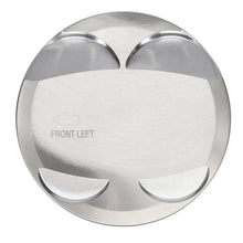Load image into Gallery viewer, JE Pistons 4.6 4V MOD STRKR 9.5:1 Set of 8 Pistons - Back View