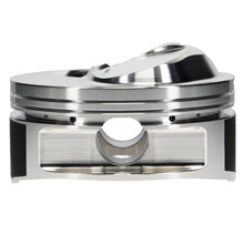 Load image into Gallery viewer, JE Pistons 502BBC OPEN CHAM DOM Set of 8 Pistons - Back View