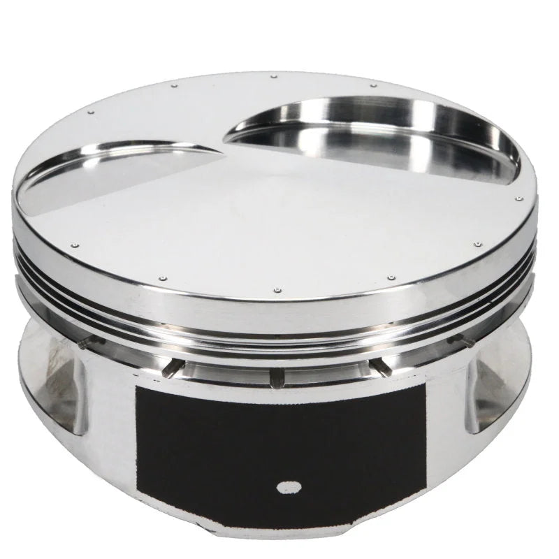 JE Pistons 632 BBC 12/14 DEG Set of 8 Pistons - Installation View