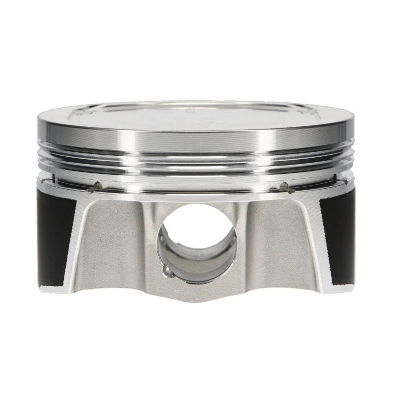 JE Pistons 9.0:1 Pistons - Set of 6 fits Nissan GTR - Side View
