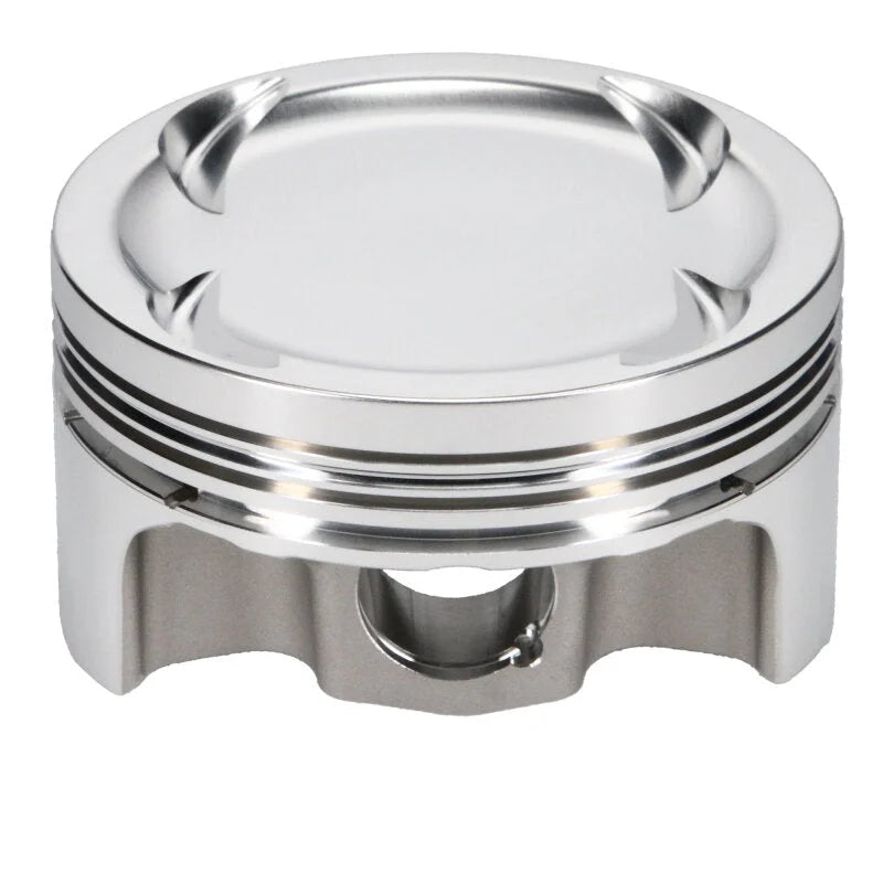 JE Pistons 91-98 Mitsubishi 3000 GT 6G72 91.1mm Bore / -15.5 Dish Pistons - Set of 6 - Additional View 5