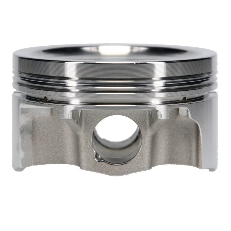 JE Pistons 91-98 Nissan 240SX KA24DE 90.0 Bore +1.00 Oversize (Set of 4 Pistons) - Side View