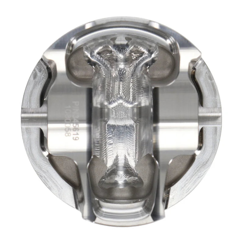 JE Pistons ACURA K24/K20 KIT Set of 4 Pistons - Side View