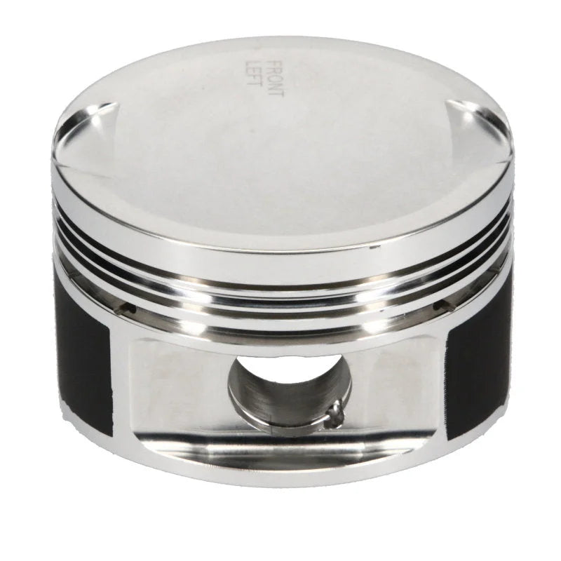 JE Pistons AUDI S4 2.7LTT KIT Set of 6 Pistons - Side View