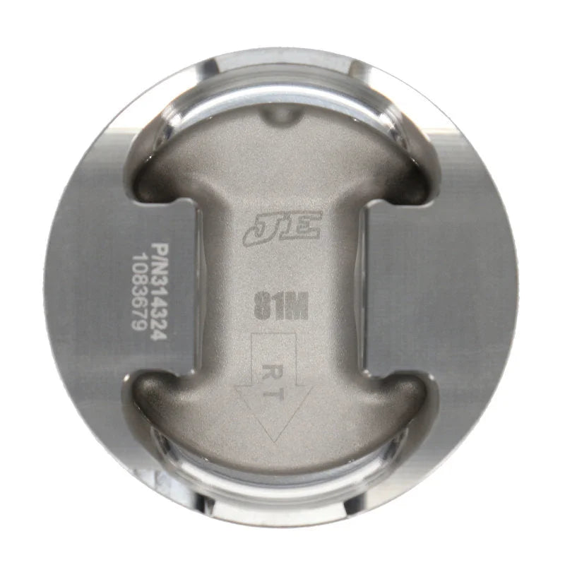 JE Pistons AUDI S4 2.7LTT KIT Set of 6 Pistons - Installation View