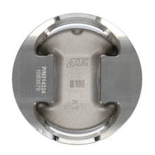 Load image into Gallery viewer, JE Pistons AUDI S4 2.7LTT KIT Set of 6 Pistons - Installation View