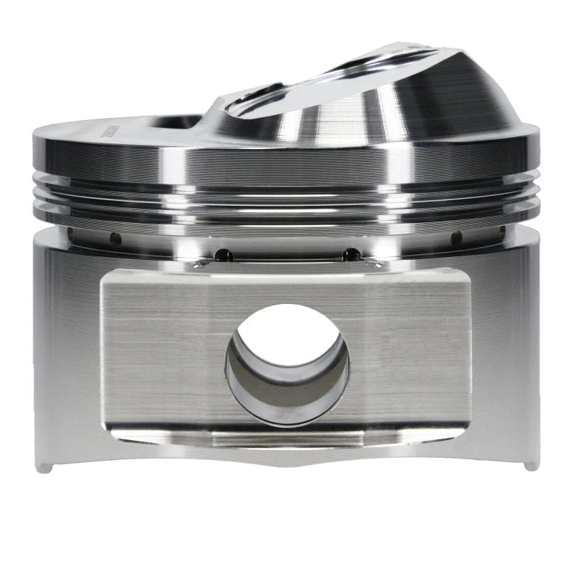 JE Pistons BBC APBA DOME Set of 8 Pistons - Side View
