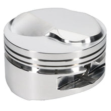 Load image into Gallery viewer, JE Pistons BBC BLOWN ALKY DM Set of 8 Pistons - Installation View