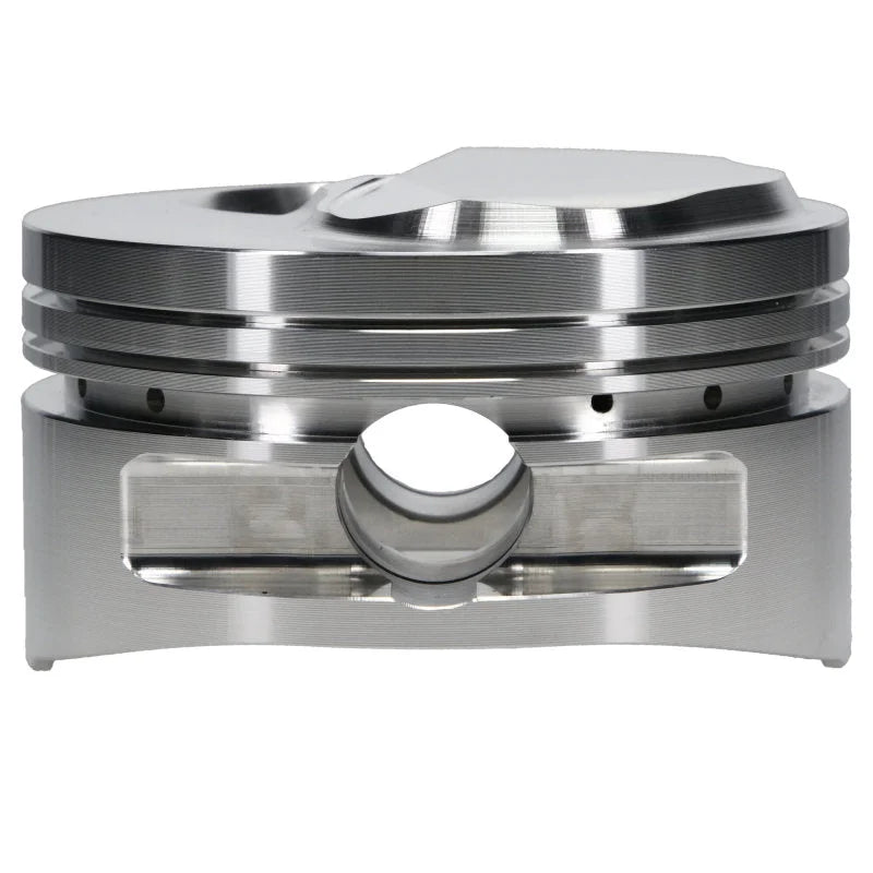 JE Pistons BBC BLWN ALKY DOME Set of 8 Pistons - Installation View