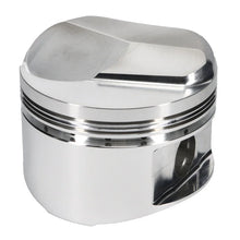 Load image into Gallery viewer, JE Pistons BBC CLOSED CHBR Set of 8 Pistons - Back View