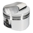 Load image into Gallery viewer, JE Pistons BBC CLOSED CHBR Set of 8 Pistons - Back View