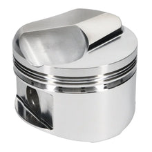 Load image into Gallery viewer, JE Pistons BBC CLOSED CHBR Set of 8 Pistons - Back View