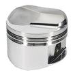 Load image into Gallery viewer, JE Pistons BBC CLOSED CHBR Set of 8 Pistons - Installation View