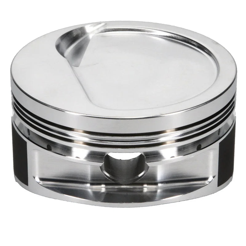 JE Pistons BBC INV DOME Set of 8 Pistons - Back View