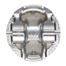 Load image into Gallery viewer, JE Pistons BMW N54B30 84.5mm Bore 9.5:1 KIT (Set of 6 Pistons) - Installation View